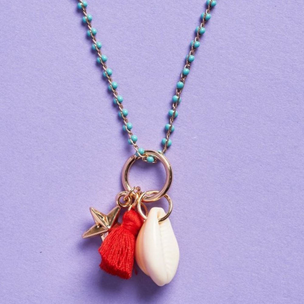 Beachly Shell Charm Necklace
